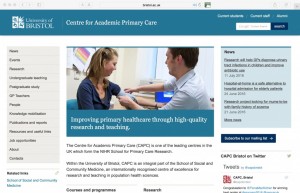 Centre for for Academic Primary Care 